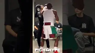 Floyd Mayweather WARMS UP to HUMILIATE John Gotti III MOMENTS BEFORE REMATCH