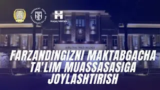 Farzandingizni Maktabgacha Ta'lim Muassasasiga joylashtirish