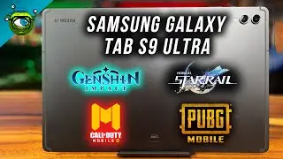 Samsung Galaxy Tab S9 Ultra Gaming Test | Genshin Impact, PUBG:Mobile, Honkai:Star Rail, COD: Mobile