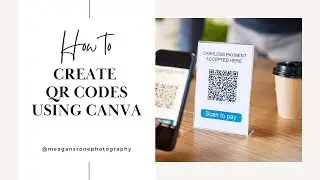Using Canva to create QR codes