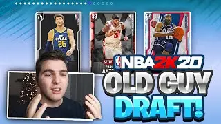 The OLDEST Players Draft! NBA 2K20 MyTeam Draft Mode
