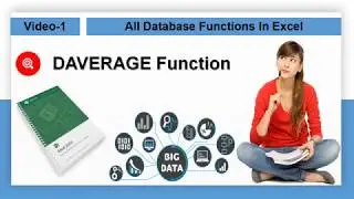 How to use the DAVERAGE function in Excel