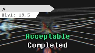 Rhythm Recall μ Acceptable Completed