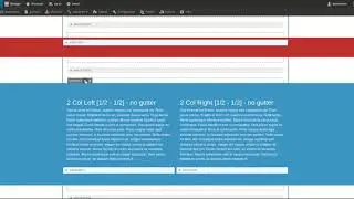 Full Width - Background Color - Text only - Varbase Layout Builder