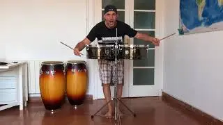 Unboxing my new LP Karl Perazzo Prestige Timbale - Abriendo mi nuevo timbal LP