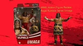 WWE action figure review Royal Rumble Series Umaga