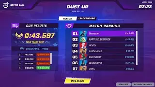This is how YOU should play DUST UP | 43.597 | Rocket Racing