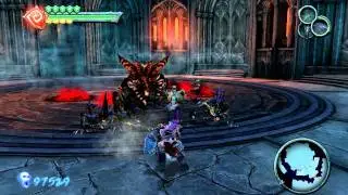 Darksiders Всадник превращается в красного демона