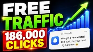 FREE Traffic: 186,000 Clicks Per Day With Website Push Notifications