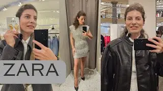 ZARA. Spring new arrivals with try-ons