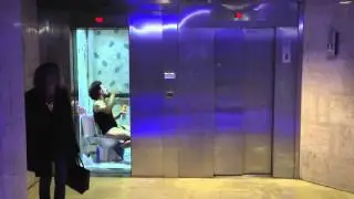 Забавный розыгрыш в лифте