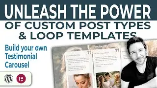 How to build a Testimonial Carousel using Elementor and Custom Post Types