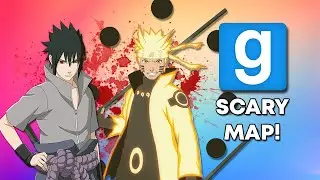 GMOD SCARY MAP - Naruto and Sasuke's Psychological Adventure (Garry's Mod Funny Moments)