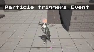 UE5 : Niagara particle Triggers Blueprint event. Particle driven logic in your Unreal Engine game.
