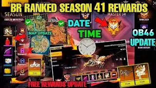 BR Ranked Season 41 Free Rewards🔥 | Purgatory Map Return | New Rank Season kab aayega free fire
