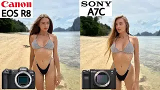 Canon Eos R8 VS Sony A7C Camera Test Comparison