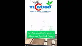 Gỗ nhựa ốp tường Showroom tại Bình Dương