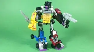 Kre-O Transformers Micro-Changers Combiners MENASOR A7308 Review - Unboxing, Build & Play