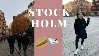 EXPLORING STOCKHOLM & EATING WAY TOO MUCH... 😳| Em Alex