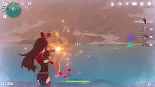 Breaking The Ice Block On The Beach South Of Dragonspine