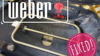 Weber Q Gas Grill Burner Replacement repair fix