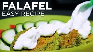 How to Make Falafel with Tzatziki - Easy Recipe at Home for Kids & Adults