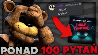 Q&A, ale jak NIE ODPOWIEM gram we FNAF HW na VR (a się go boję xD) Specjal na 25k
