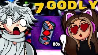 7 COSMIC GODLY NA CONTA DO ALONEZINHO DO ANIME CHAMPIONS SIMULATOR CODES ROBLOX