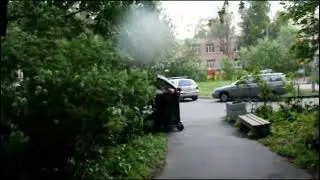 Ураган в Санкт-Петербурге 1 июля в Купчино