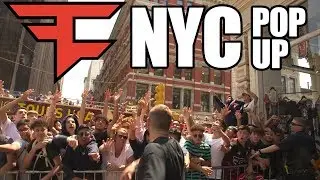 FaZe Clan NYC Pop Up at Stadium Goods | Fortnite World Cup 2019