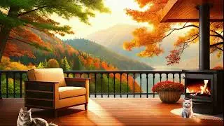 Soothing autumn Woods: A Symphony of Serene Birdsong