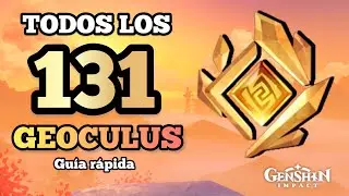 Encuentra TODOS LOS 131 GEOCULUS | Liyue | Guía Rapida | Genshin Impact