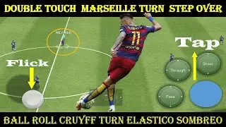PES Mobile 2021  | All Skills Tutorial | Classic & Advanced Control