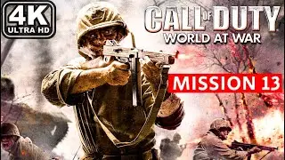 Call of Duty World At War Mission 13 Breaking Point Gameplay Walkthrough No Commentary 4K UHD #cod