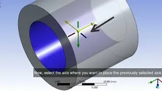 How to Change Joint axis inside Ansys Workbench || Revolute Joint || Translational Joint