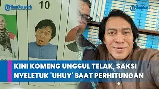 Kocaknya di Surat Suara Viral, Kini Komeng Unggul Telak, Saksi Nyeletuk 'Uhuy' saat Perhitungan
