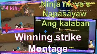14 KILLS RULES OF SURVIVAL  | CHICKEN DINNER + PINASAYAW NG BUDOTS ANG KALABAN MOTAGE(ROS)NINJA MOVE