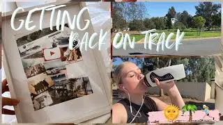 HOW TO GET BACK ON TRACK | GOALS, MINDSET & PRODUCTIVITY ☀️🌴👀