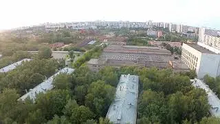 Футаж для видео монтажа (Город с высоты) [Footage for video editing (City from a height )]