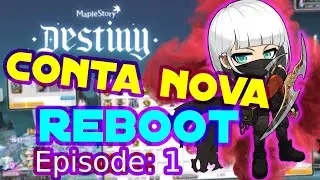 Maplestory Reboot, Criando uma conta nova Pt.1 - Progresso do lv 0 ao 200