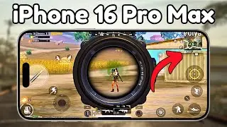 PUBG Mobile 120fps Gameplay on iPhone 16 Pro Max