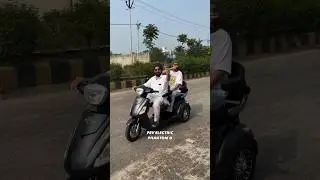 CREATING MEMORIES CREATING MOMENTS 🎊 #electricvehicles #threewheelscooter