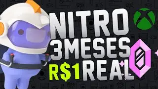 3 MESES DE DISCORD NITRO POR R$1 REAL! XBOX GAME PASS