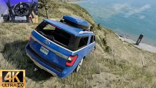 Ford Expedition  off-road BEAM NG DRIVE, Moza Direct drive gameplay