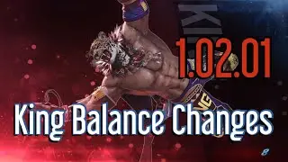 King Balance Changes 1.02.01 Update Patch Notes Tekken 8