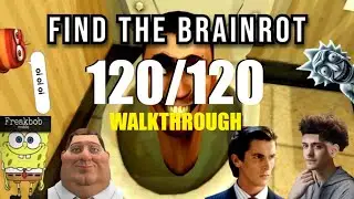 FIND THE BRAINROT Walkthrough - All 120 Characters (Roblox)