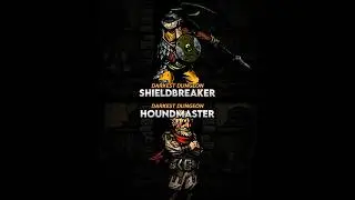 Houndmaster Vs Shieldbreaker | #darkestdungeon #shorts