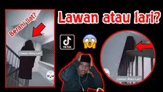Lawan atau lari? 😱Penampakan hantu di Tik tok seram👻 - Reaction!!!