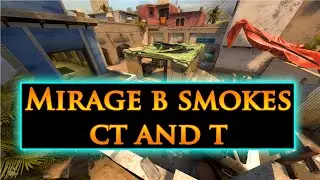 CS:GO - Mirage B Smokes 2021