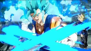 Dragon Ball FighterZ VEGITO BLUE (SSGSS) GAMEPLAY Character Trailer